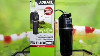 AQUAEL FAN FILTER MINI PLUS - Отличный фильтр для небольшого аквариума