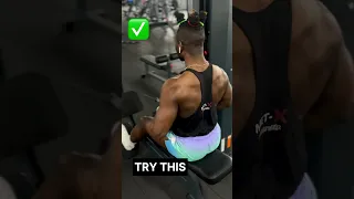 FIX YOUR FORM | WITH THIS PRO TECHNIQUE TIP 🤝 #motivation #fitness #tips #bodybuilding #shorts