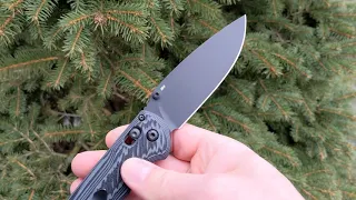 Нож BENCHMADE 560BK-1 с клинком CPM-M4 и рукоятью G10 из текстурированного стекловолокна