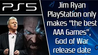 God of War Ragnarok Release Date, Sony Says They Will Only Make The Best AAA Games for PS5