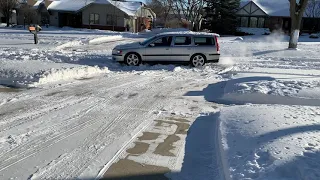 V70 R AWD in Action