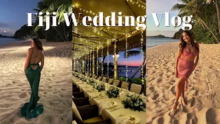 FIJI VLOG! Come with us to a wedding on a private island in Fiji! Sea plane landing, Surfing Fiji