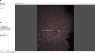 Tutorial on Stacking of Andromeda Galaxy images captured with phone. (Both Raw & Jpeg)