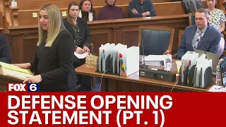 Zachariah Anderson murder trial: Defense opening statement (part 1) | FOX6 News Milwaukee