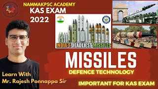 Science & Tech by Rajesh Ponnappa sir: Missiles and Its Classifications". KAS Classes Prelims&Mains