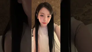 240115 에스파 카리나 인스타 라이브 aespa Karina Instagram Live