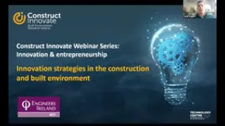 Construct Innovate series: Innovation strategies in the construction and built environment