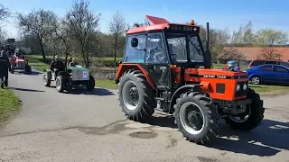 Traktoriáda BOUDY 2018 - spanilá jízda