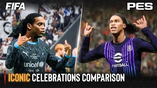 Iconic Celebrations FIFA vs PES