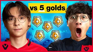 TenZ & ElevenZ get DOMINATED by 5 Golds