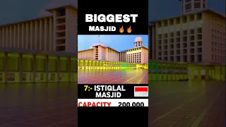 Top 10 Biggest Mosque In The World 2024 🌎 #biggest #mosque #top10