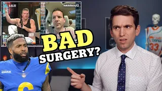 Did Odell Beckham Jr Have a Bad Surgery? Doctor Reacts to Pat McAfee Show Comments