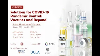 Solutions for COVID-19 Pandemic Control: Vaccines and Beyond