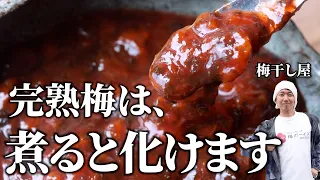 【生梅活用】梅干し屋の簡単ねり梅の作り方。梅は加熱で進化します。