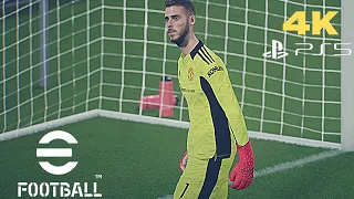 Efootball 2022 Man United Vs. Barcelona Full Match. | PS5 Gameplay [ 4K HDR ]