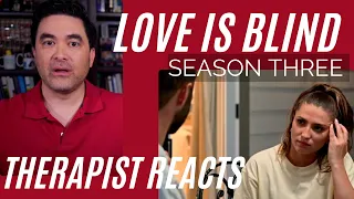 Love Is Blind S3 #78 - (Season Highlights #12) - Colleen & Matt Fight - Therapist Reacts