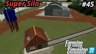 Estancia Sao Jose dia 45 / Comprei um super silo /Farming Simulador 22