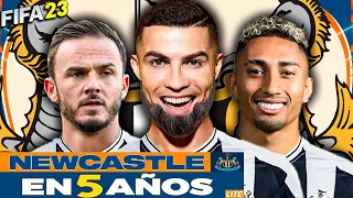 RECONSTRUYENDO al NEWCASTLE "MUY Realista" FIFA 23 Modo Carrera LITE!!