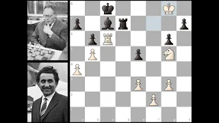 5-я партия Тигран Петросян - Михаил Ботвинник, матч на первенство мира 1963, Москва. (1-0)