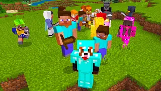 20 DE VANATORI SUNT PE URMELE MELE IN MINECRAFT! Supravietuiesc?!