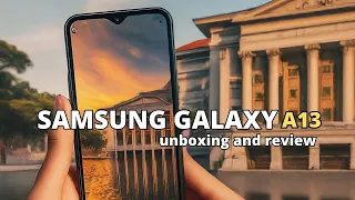 SAMSUNG GALAXY A13 4G UNBOXING AND FIRST IMPRESSIONS