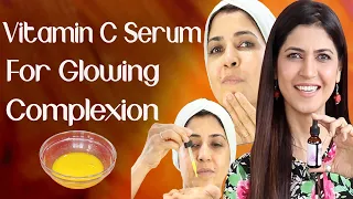 DIY Vitamin C Serum For Glowing Younger Looking Complexion / For Brown Spots - Ghazal Siddique