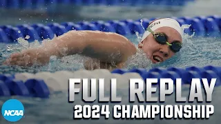 2024 NCAA DIII swimming and diving championship: Day two full replay