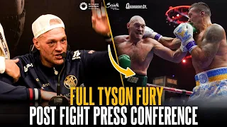 Tyson Fury vs Olekandsr Usyk press conference | Full Gypsy King reaction to Undisputed fight