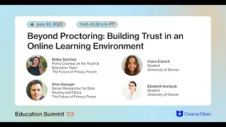 Beyond Proctoring: Building Trust in an Online Learning Environment