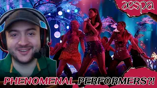 First Time Checking AESPA PERFORMANCES! 'Black Mamba', 'Next Level', 'Savage' & 'Girls' | REACTION