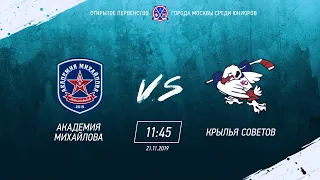 ОПМ (ЮХЛ) / АКМ (Новомосковск) vs КРЫЛЬЯ СОВЕТОВ (Москва)