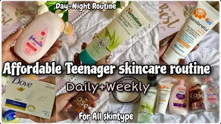 Skincare Routine For Teenagers -The Only Skincare Products Teenagers Need Daily+weekly