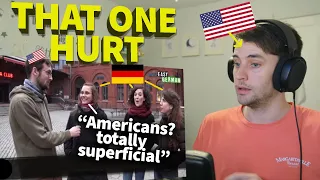Germans ROAST Americans (American reaction)