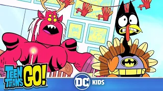 Teen Titans Go! | Look Who's Coming To Thanksgiving! | @dckids