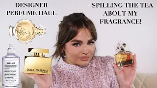 DESIGNER FRAGRANCE HAUL + MORE ABOUT MY PERFUME RELEASE! | PERFUME COLLECTION | Paulina Schar