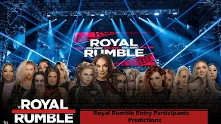 WWE Royal Rumble 2024 30 Women's Entry and Eliminations Order Predictions