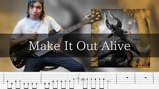 ONE OK ROCK - Make It Out Alive Bass cover TAB ベース 弾いてみた 【Monster Hunter Now】