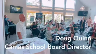 Camas School Board Director Doug Quinn Honored As Citizen Of The Year