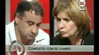 Patricia Bullrich en Canal 26 26-03-09 2de2