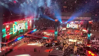 Roman Reigns entrance WWE Super ShowDown