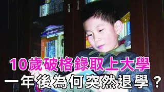 神童2天念完小學，10歲破格錄取上大學，1年後突然退學？到底發生了什麼？ |天才神童 |真實故事 |談笑娛生