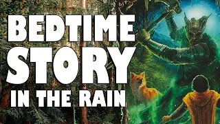 The Green Knight (Complete Audiobook with rain sounds) | Relaxing ASMR Bedtime Story for sleep