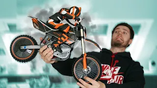 Ich habe ANGST, dass es EXPLODIERT! - RC Elektro DIRTBIKE im Test