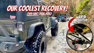 Day 6 Jeep LJ Long Arm Suspension + Super Scenic Recovery!