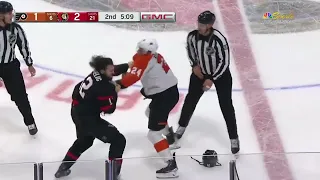 Mark Kastelic fights Nick Seeler