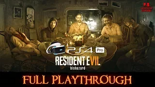 Resident Evil 7 | PSVR + PS4Pro |  Full Playthrough | Gameplay Walkthrough No Commentary 1080P