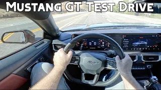 2024 Ford Mustang GT Premium POV Test Drive