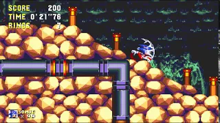 Sonic 3 A.I.R. Lava Reef Act 1 Glitch