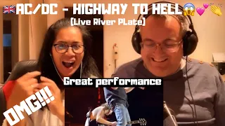 🇩🇰NielsensTv REACTS TO 🇬🇧AC/DC - Highway to Hell (Live At River Plate, December 2009 😱🎸💕👏