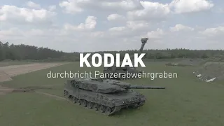 Rheinmetall – Kodiak durchbricht Panzerabwehrgraben